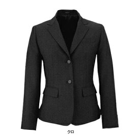 事務服・制服・オフィスウェア ピエ J9550 ジャケット 11号・クロ99[作業服から事務服まで総アイテム数10万点以上!][綺麗で丁寧な刺しゅう職人の店]