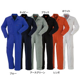 作業着 作業服 DON 2200 カバーオール L・ネイビー2[作業服から事務服まで総アイテム数10万点以上!][綺麗で丁寧な刺しゅう職人の店]