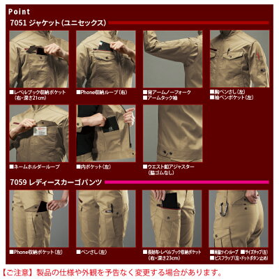 楽天市場 作業服 秋冬用 バートル 上下セット 7051 ジャケットss 3l と 7059 レディースカーゴパンツ S Ll インディゴ 作業着 作業ズボン 女性用 作業服 空調服 防寒着キンショウ