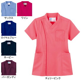 ホワイセル スクラブ 白衣 医療 介護 自重堂 WH11495 レディーススクラブ S-4L 医療白衣・介護ウェア 作業着 レディース ワークウェア jichodo かっこいい