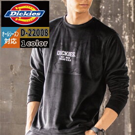 作業服 オールシーズン Dickies ディッキーズ D-22008 長袖Tシャツ M～3L
