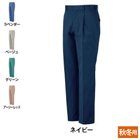 コーコス 作業服 秋冬 P-4483 防汚製品制電ワンタックスラックス 70-85 作業着 CO-COS ワークウェア メンズ かっこいい