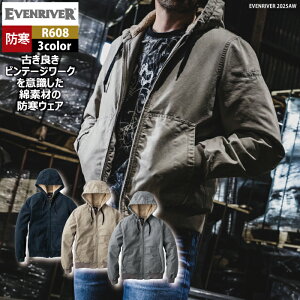 �C�[�u�����o�[ EVENRIVER ��ƕ� �h���� 2025�H�~�V�� R608 �R�b�g�����{�A�t�[�f�B�W���P�b�g M-5L ��ƒ� ������� �ۉ� ��100
