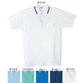 作業着 作業服 自重堂 24454 半袖ポロシャツ XL(＝3L＝EL)サイズ・ホワイト037