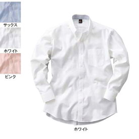 作業着 作業服 サンエス JB55551 メンズ長袖シャツ(全3色) M・ホワイト11