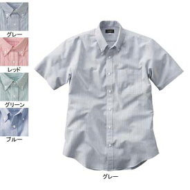作業着 作業服 サンエス JB55015 男女兼用半袖シャツ(全4色) L・グレー6