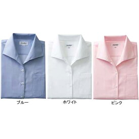 作業着 作業服 サンエス JB55063 レディース七分袖シャツ(全3色) 7号・ブルー4
