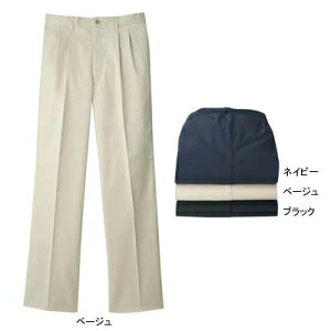 サンエス 作業服 JB58033 メンズツータックパンツ(全3色) W110・ブラック9 作業着 ワークウェア かっこいい メンズ