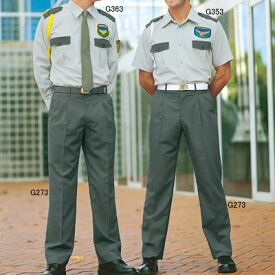 警備服・防犯商品 G-best G353 夏半袖シャツ S-4L ワッペンや吊紐は付属なし セキュリティ