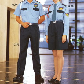 警備服・防犯商品 G-best G356 夏半袖シャツ S-4L ワッペンや吊紐は付属なし セキュリティ