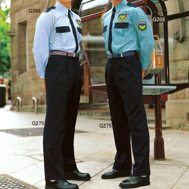 警備服・防犯商品 G-best G396 夏長袖シャツ S-4L ワッペンや吊紐は付属なし セキュリティ