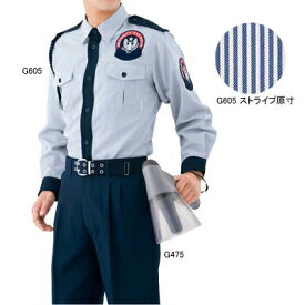 警備服・防犯商品 G-best G605 夏長袖ペアシャツ SS～5L