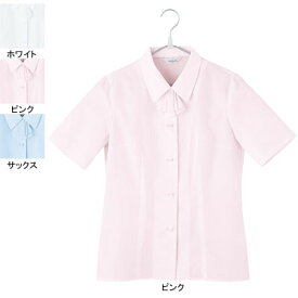 事務服・制服・オフィスウェア ピエ B2430-38 半袖ブラウス 17号～19号