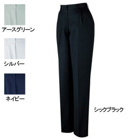 自重堂 作業服 86306 吸汗速乾レディースワンタックパンツ 91-101 春夏用 作業ズボン・ズボン 作業着 レディース ワークウェア jichodo かっこいい