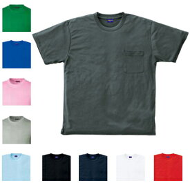 作業着 作業服　桑和(SOWA) 50381 半袖Tシャツ(胸ポケット有り) 3L