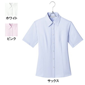 事務服・制服・オフィスウェア ピエ B3500 キテミテ体感半袖ブラウス 3号〜15号