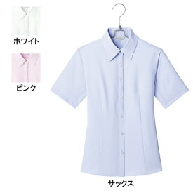 事務服・制服・オフィスウェア ピエ B3500 キテミテ体感半袖ブラウス 17号-19号