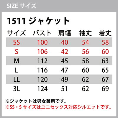 作業服春夏用バートル1511ジャケット&1512カーゴパンツ上下セット