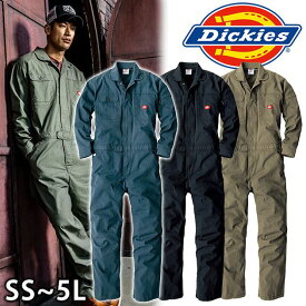 [スーパーSALE] Dickies ディッキーズ 通年作業服 作業着 ストレッチオックスツナギ D-736