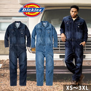 Dickies �f�B�b�L�[�Y �Ȃ��� ��ƒ� �X�g���b�`�V���L�[�f�j���c�i�M D-686