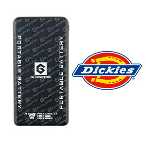 Dickies �f�B�b�L�[�Y �󒲍�ƕ� ��ƒ� ���o�C���o�b�e���[ 10000mAh GB-852