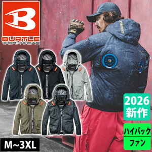�o�[�g�� BURTLE AC2091HB �󒲍�ƕ� ��ƒ� �G�A�[�N���t�g AC�n�C�o�b�N�u���]���i2026�N�V��j 3XL