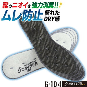 消臭 インソール 中敷き ムレ防止 ドライ 吸湿性 汗臭 足臭 靴 スニーカー シューズ 安全靴 作業 立ち仕事 通勤 ウォーキング 運動 スポーツ 母の日 父の日 ギフト プレゼント ニオイクリア