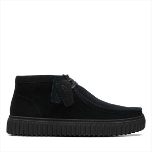�N���[�N�X Clarks TORHILL HI �����Y �g�[�q���n�C �����Y ���j�Z�b�N�X �u���b�N�X�G�[�h 26173664 BLACK-SDE
