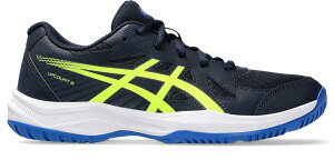AVbNX asics 1074A045 UPCOURT 6 GS MIDNIGHT/SAFETY YELLOW X|[c 2025SS