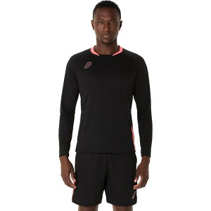 �A�V�b�N�X asics 2101A304 PRACTICE LS TOP �p�t�H�[�}���X�u���b�N �X�|�[�c 2025SS