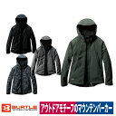 作業着 フーデッド ジャケット ストレッチ 撥水 防汚 防風 バートル 3190