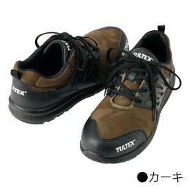 作業靴 安全靴 カモフラ 軽量 クッション 樹脂先芯 アイトス TULTEX 51660