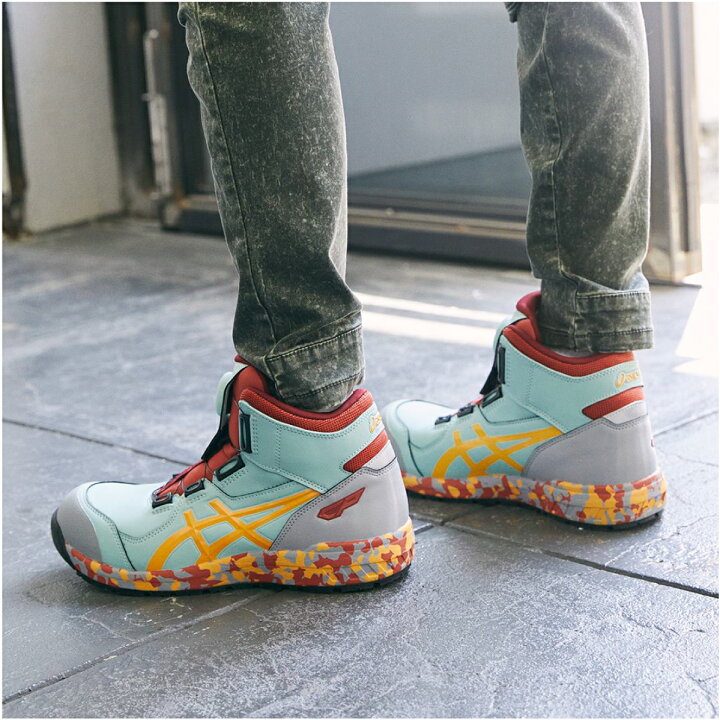 楽天市場】asics 安全靴 新色 限定 CP304 MARBLE Boa ウィンジョブ  
