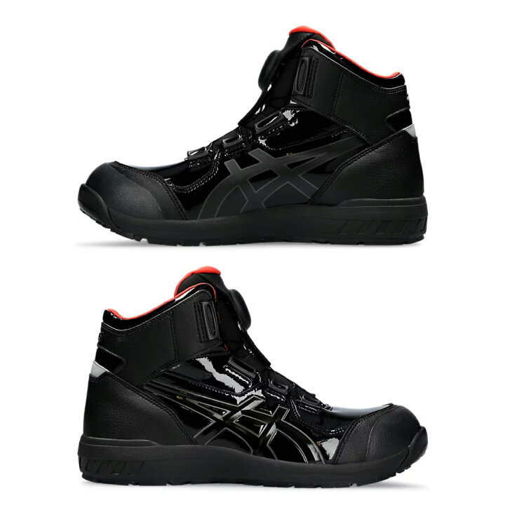 楽天市場】asics 安全靴 新色 CP304 BLK EDITION Boa ウィンジョブ 