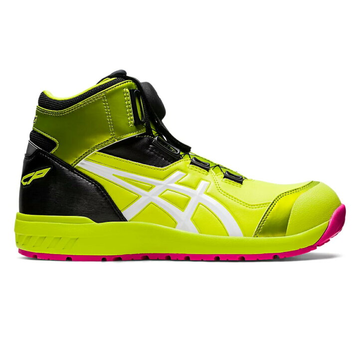 楽天市場】asics 安全靴 CP304 Boa 限定色 ネオンライム/ホワイト 