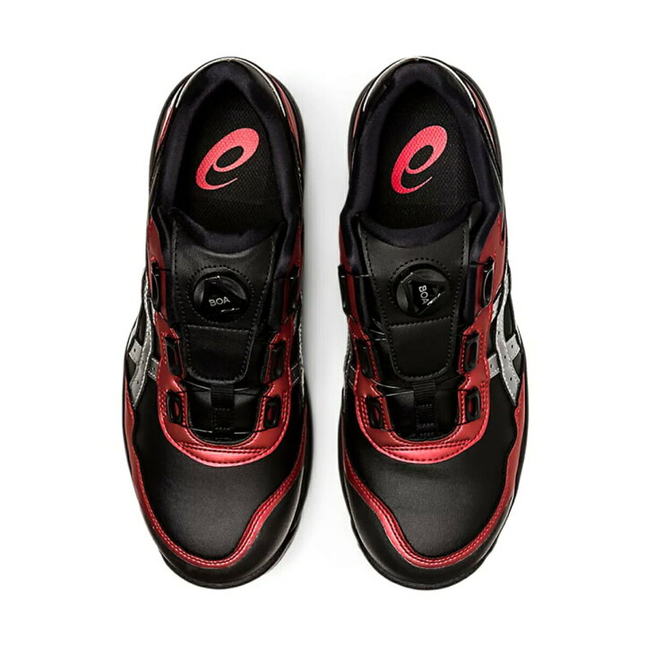 楽天市場】asics 安全靴 CP306 Boa 限定 ブラック/ピュアシルバー 