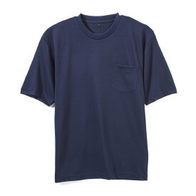 Tシャツ 半袖 メンズ M-4L ポケット付き ドライ 吸汗 速乾 ポリエステル100％ SUPER PRICE 5223