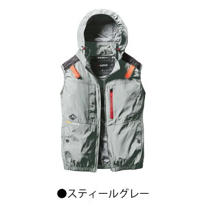 AIR CRAFT エアクラフト ファン専用 ベスト フルハーネス 完全対応 空調ウェア 服のみ 熱中症 冷感 ナイロン100% BURTLE バートル AC2084
