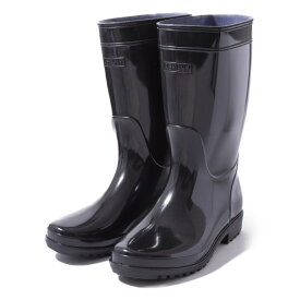 長靴 軽半長靴 PVC 大掃除 ブラック アスユニ AS-300