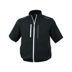 ジーベック 空調服 XEBEC 半袖ブルゾン XE98027 作業着 作業服 空調作業服 ファン付き作業服 男女兼用 ユニセックス メンズ レディース 男性用 女性用 春夏 夏物 ブルー ブラック ネイビー シル