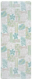 KONA COAST �L�b�`���}�b�g 60 x 152 x 1.2cm �T�E�X�E�p�V�t�B�b�N�E�^�p�E�N���[�� Comforter Mat South Pacific Tapa Cream