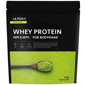 �y810g�zULTORA �E���g�� �z�G�C �v���e�C�� 810g �������e���� ULTORA Whey Protein 810g Matcha Latte ���H �ԐH �^�� �A�Q1���ԑO