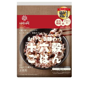 �͂��΂� �����������키�\�Z�����͂� 30g X 15�� X 6�p�b�N 16 Grains Rice Millet 30 g x 15 sachets x 6 bags �G���� ���� ���� ���N �H���@�� ���Y �܂Ƃߔ��� �_�C�G�b�g �h�{ ���e ���� �����邾��