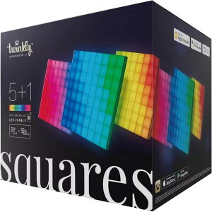Twinkly(�g�D�C���N���[) �X�}�[�gLED�p�l�� 5���Z�b�g Twinkly Smart LED Panels 5 PCS Bundle �C���~�l�[�V���� �Ɩ� �C���e���A���C�g �A�v������ RGB �Ǌ|�� �Q�[�~���O ������� �ԐڏƖ� �f�R���[�V��