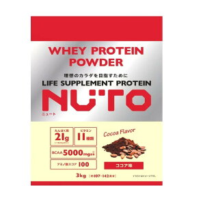 �j���[�g �v���e�C���p�E�_�[ �R�R�A�� 3000g NUTO WHEY PROTEIN COCOA FLAVOR 3000g �v���e�C���p�E�_�[