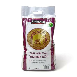 �J�[�N�����h�V�O�l�`���[ �W���X�~�����C�X 8kg Kirkland Signature THAI JASMINE RICE 8kg �^�C�� ������ ����� ��e�� �Ɩ��p �܂Ƃߔ��� �A�W�A���� ���� �H�i