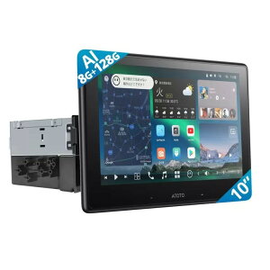 ATOTO X10 �f�B�X�v���C�I�[�f�B�I �J�[�i�r 10.1�C���` 1DIN/2DIN X10G110E ATOTO X10 Display Audio 10.1 Inch 1DIN/2DIN X10G110E X10 �J�[�I�[�f�B�I �ԍ� �i�r�Q�[�V���� ���C�����X CarPlay Android Auto Bluetooth �X�e��