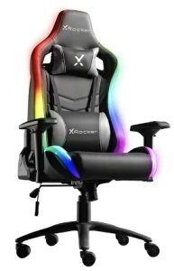 X Rocker Io[ RGB ItBXQ[~O`FA K݌v LED wbhXg o[T|[gt  NCjO Office Gaming Chair