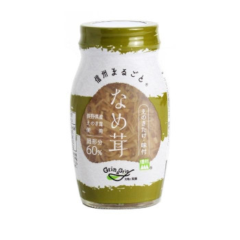 長野県産のエノキタケを100％使用しました おトク ＜セール＆特集＞ 信州まるごとなめ茸 60％ 15本 120gビン