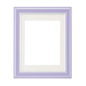 大額 遺影額 5875 八〇 バイオレット